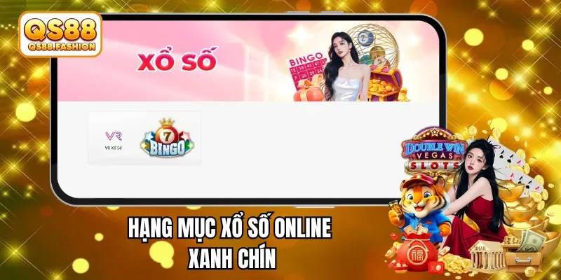Hạng mục xổ số online xanh chín
